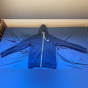 Nike Navy Blue Jacket Size Small Mens